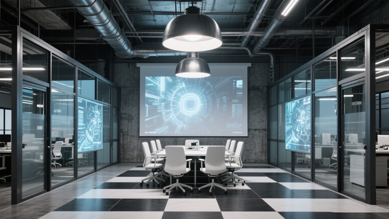 工業風+科技感，打造年輕化辦公新體驗